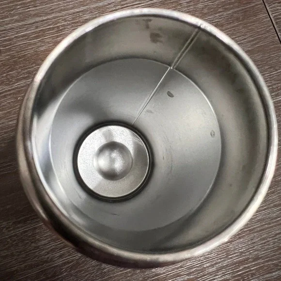 Hoka White Blue Topographic Contour‎ Insulated Water Bottle 16 oz - Picture 5 of 7